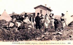 1218- Turenne - Poste de Ravitaillement pres de la Gare - 1910